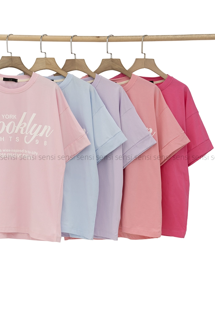 تیشرت باکسیBOROOKLYNکد1005433